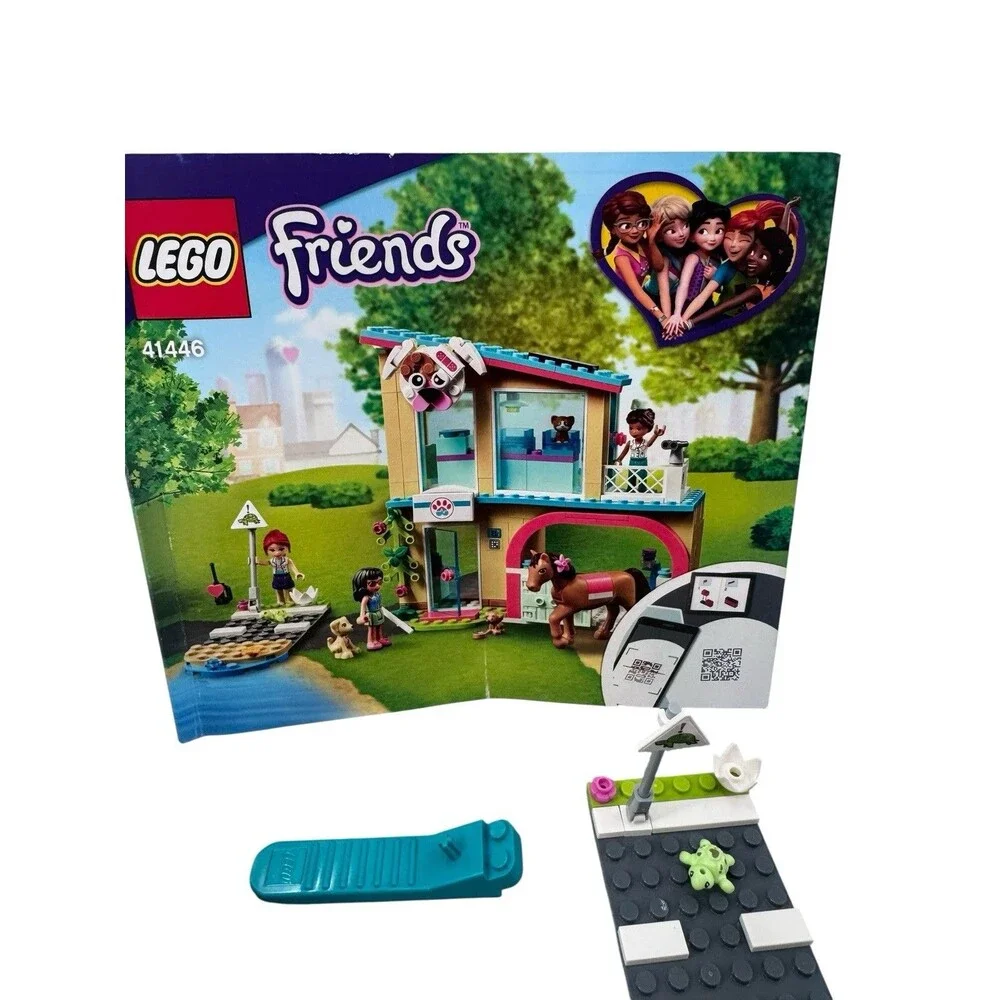 LEGO Friends: Heartlake City Vet Clinic (41446) – AS IS, Missing Pieces